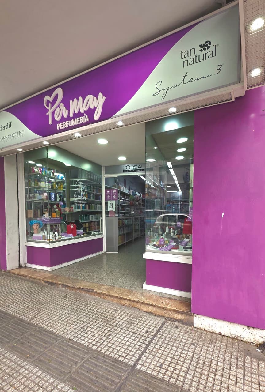 Productos en exhibición